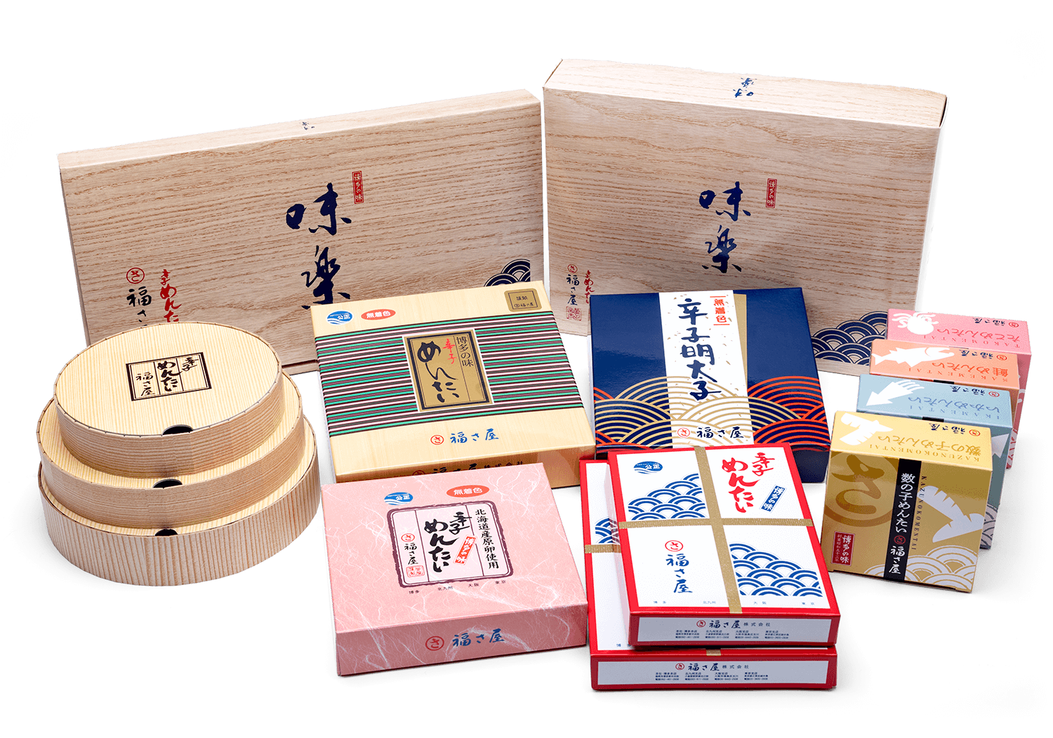 福さや（明太子の商品パッケージ）