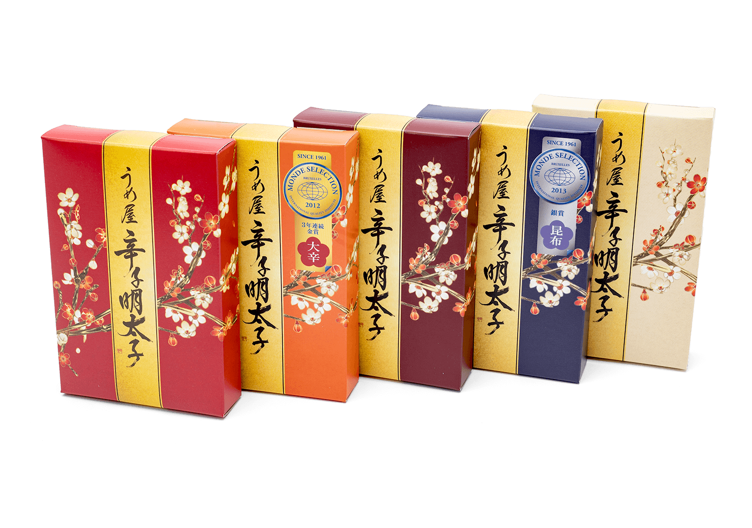 うめ屋（明太子の商品パッケージ）